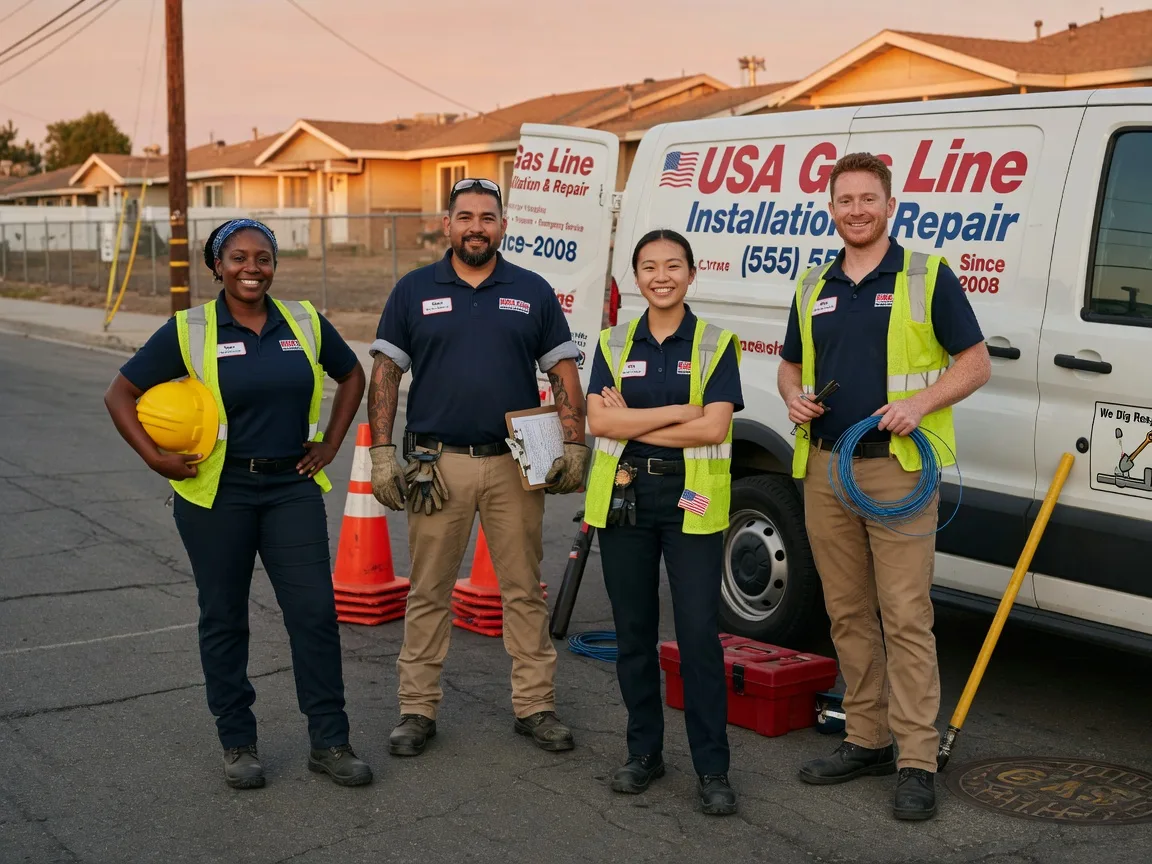 Gas Line Installation company in New Point, IN